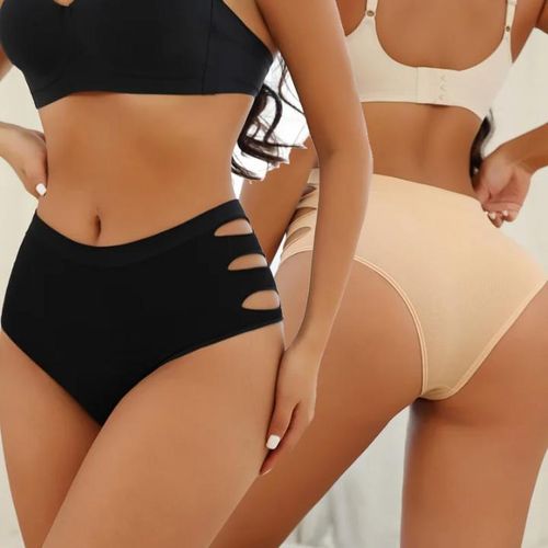 🔥 STOCK CLEARANCE SALE!!! 🔥 6PCS Aztas Seamless Ice Silk Panties – Ultra Soft, No Line, Breathable Ladies Underwear (High Quality)